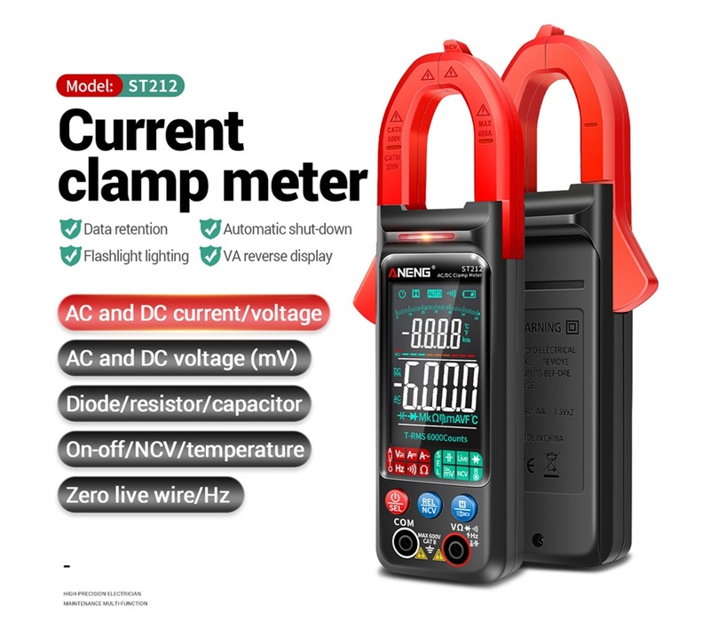 Replacement for ANENG ST212 INTELLIGENT DIGITAL CLAMP MULTIMETER - Quality Phone Parts in Sri Lanka